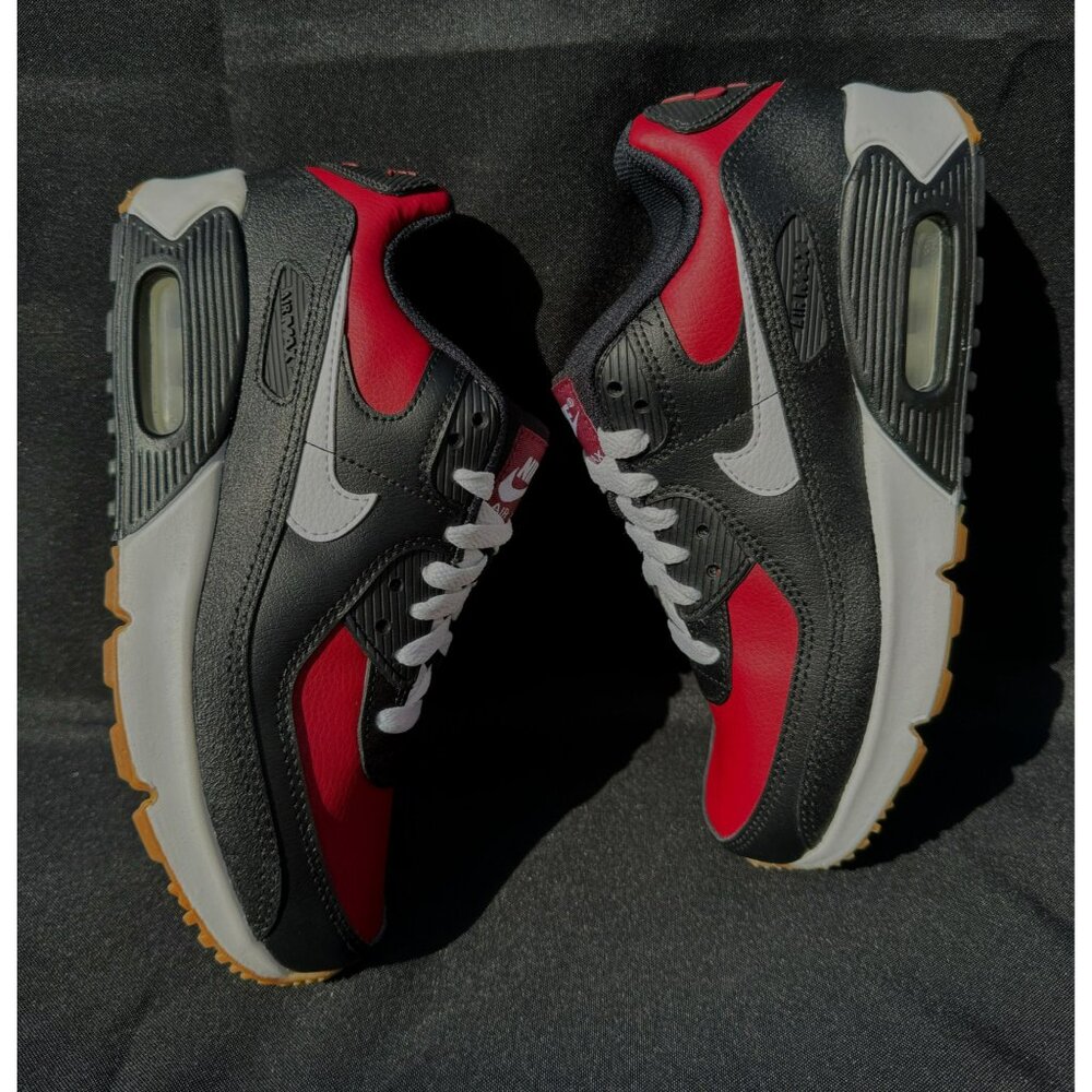 G32- SIZE 5Y / 6.5 WOMEN'S NIKE ARI MAX 90 BLACK / WHITE-TEAM RED CD6864 024